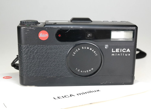 Leica minilux nera con - leica,