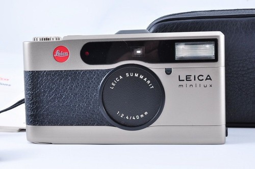 Leica minilux titanio argento