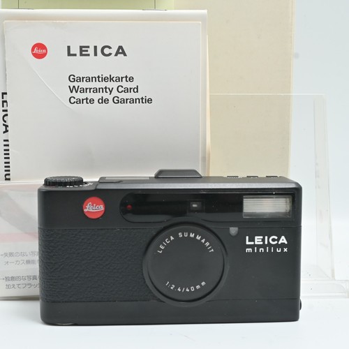 Leica minilux black summarit - black,